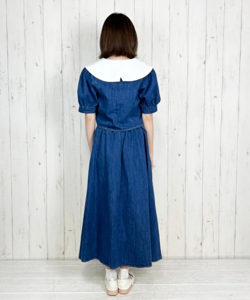 Clice de Paris（クリシェドゥパリス）の「K/デニムセットアップ（セットアップ・レディース・ブルー/サックスブルー・ONESIZE）」の15枚目の写真