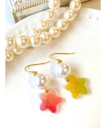 【MUURABBTI】星のお菓子とパールピアス(MA)