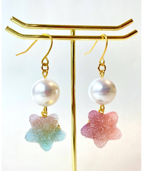 tone(トーン)の「【MUURABBTI】星のお菓子とパールピアス(MA)(ピアス(両耳用)・レディース・その他/その他1・FREE)」の5枚目の写真