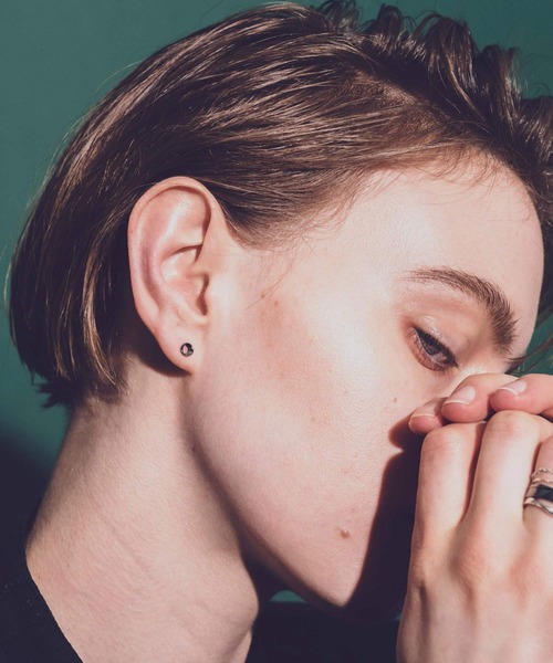 and cloud（アンドクラウド）の「Nocturnal Phases Pierce / Single（ピアス（片耳用）・レディース・シルバー/ブラック/イエローゴールド・FREE）」の13枚目の写真