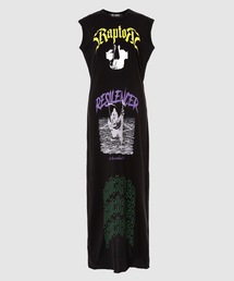 RAF SIMONS（ラフシモンズ）の「Sleeveless printed jersey dress（ワンピース）」