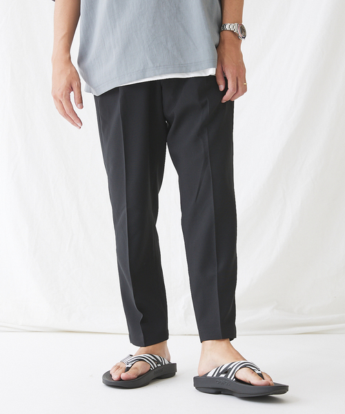 JOURNAL STANDARD(ジャーナルスタンダード)の「トロワッシャー アンクル ブッチャー1プリーツ パンツ(スラックス・メンズ・チャコールグレー/ブラック/ベージュ/ベージュ系その他・SMALL/MEDIUM/LARGE)」の8枚目の写真