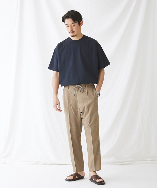 JOURNAL STANDARD(ジャーナルスタンダード)の「トロワッシャー アンクル ブッチャー1プリーツ パンツ(スラックス・メンズ・チャコールグレー/ブラック/ベージュ/ベージュ系その他・SMALL/MEDIUM/LARGE)」の17枚目の写真