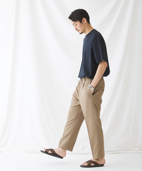 JOURNAL STANDARD(ジャーナルスタンダード)の「トロワッシャー アンクル ブッチャー1プリーツ パンツ(スラックス・メンズ・チャコールグレー/ブラック/ベージュ/ベージュ系その他・SMALL/MEDIUM/LARGE)」の18枚目の写真