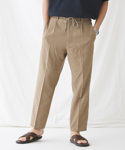 JOURNAL STANDARD(ジャーナルスタンダード)の「トロワッシャー アンクル ブッチャー1プリーツ パンツ(スラックス・メンズ・チャコールグレー/ブラック/ベージュ/ベージュ系その他・SMALL/MEDIUM/LARGE)」の20枚目の写真
