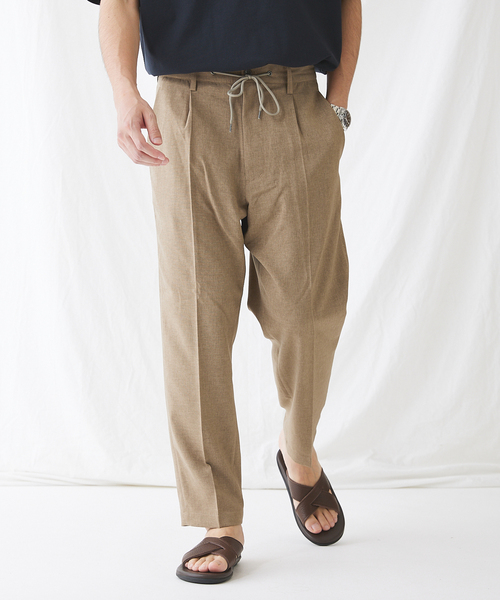 JOURNAL STANDARD(ジャーナルスタンダード)の「トロワッシャー アンクル ブッチャー1プリーツ パンツ(スラックス・メンズ・チャコールグレー/ブラック/ベージュ/ベージュ系その他・SMALL/MEDIUM/LARGE)」の21枚目の写真