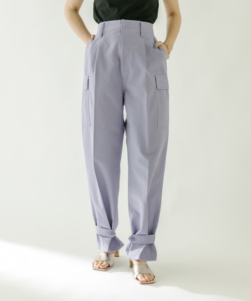 mystic（ミスティック）の「カーゴパンツ（カーゴパンツ・レディース・オフホワイト/ブラウン/パープル・1/2）」の13枚目の写真