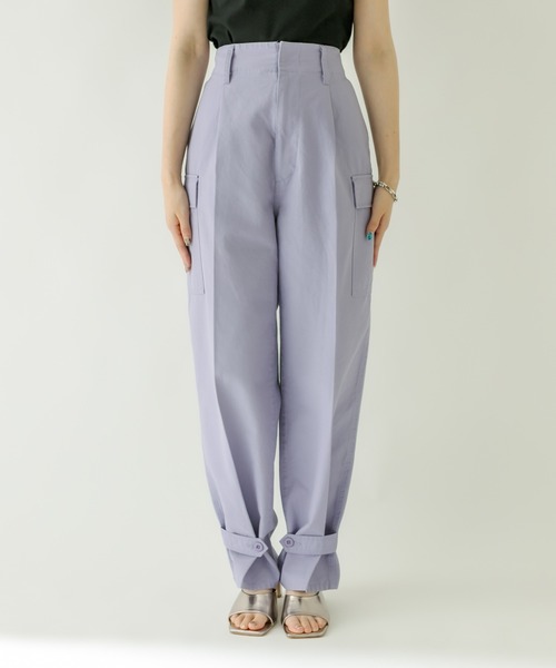 mystic（ミスティック）の「カーゴパンツ（カーゴパンツ・レディース・オフホワイト/ブラウン/パープル・1/2）」の18枚目の写真