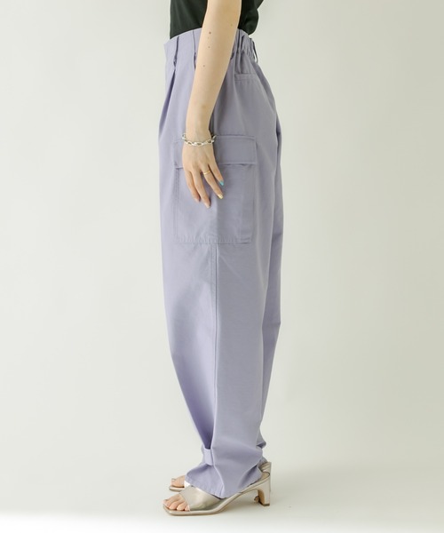 mystic（ミスティック）の「カーゴパンツ（カーゴパンツ・レディース・オフホワイト/ブラウン/パープル・1/2）」の5枚目の写真
