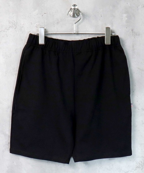 SHISKY(シスキー)の「【USAコットン綿100%】無地ハーフパンツ ショートパンツ(その他パンツ・メンズ・カーキ/ネイビー/モカ/ベージュ/ブラック/チャコール・M/L/XL)」の2枚目の写真
