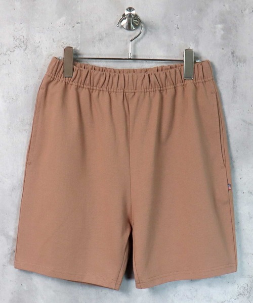 SHISKY(シスキー)の「【USAコットン綿100%】無地ハーフパンツ ショートパンツ(その他パンツ・メンズ・カーキ/ネイビー/モカ/ベージュ/ブラック/チャコール・M/L/XL)」の4枚目の写真