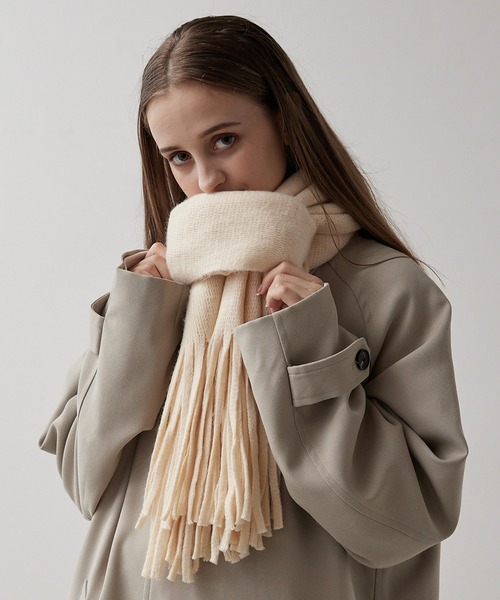 【新品未使用】ollun bicolor volume muffler 新品未使用】ollun bicolor volume muffler