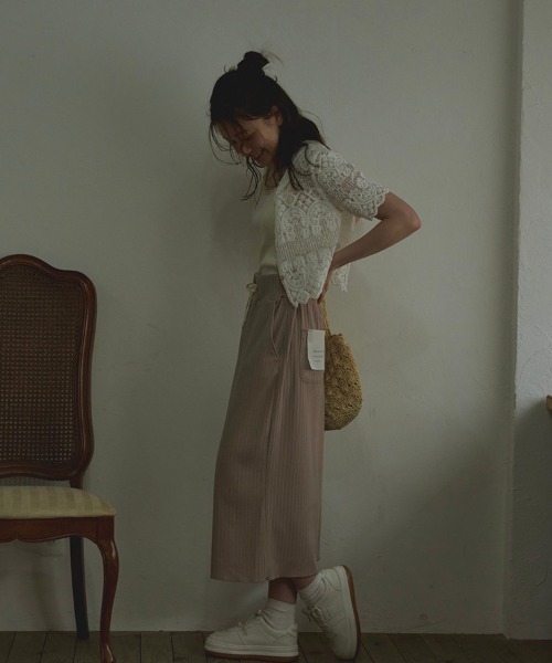 Te chichi｜コットンエンブロイダリーブラウス《2025spring