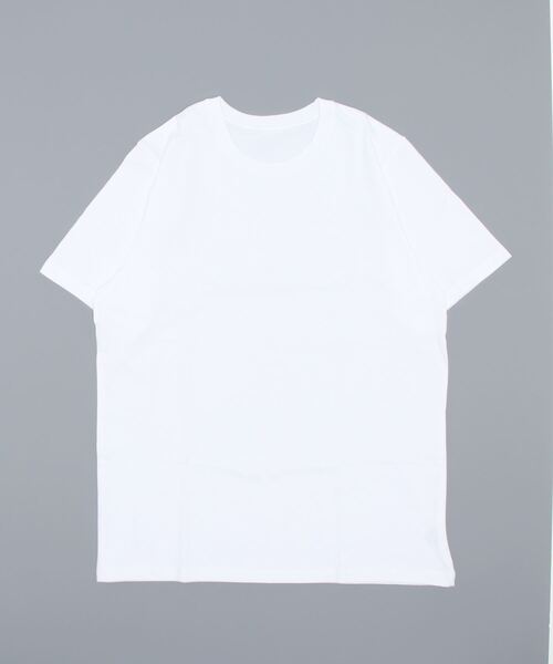 NO WAY(ノーウェイ)の「/HEAVY WEIGHT/SHORT SLEEVE T-SHIRTS【W】【it】【ut201】(Tシャツ/カットソー・メンズ・ホワイト/ナチュラル・LARGE)」の1枚目の写真