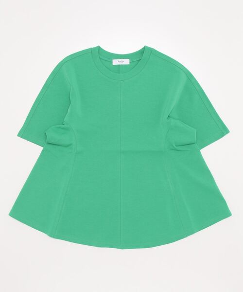 Lui's（ルイス）の「ドルマンTブラウス（Tシャツ/カットソー・レディース・ブラック/グリーン/オフホワイト・FREE）」の9枚目の写真