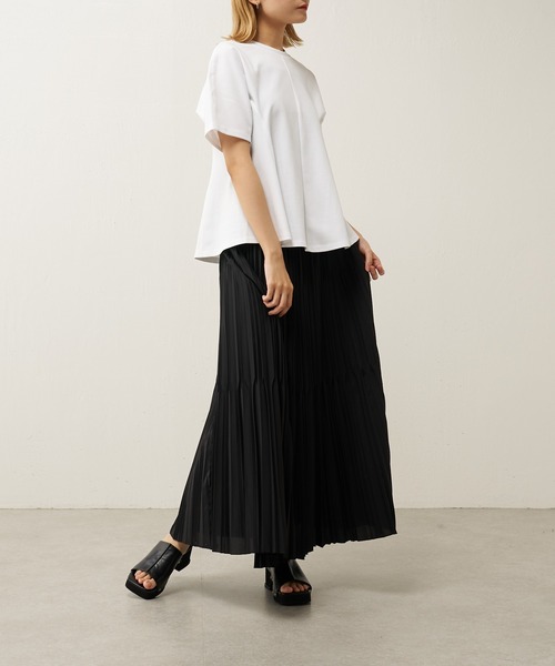 Lui's（ルイス）の「ドルマンTブラウス（Tシャツ/カットソー・レディース・ブラック/グリーン/オフホワイト・FREE）」の17枚目の写真