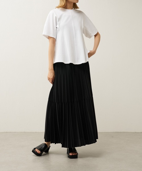 Lui's（ルイス）の「ドルマンTブラウス（Tシャツ/カットソー・レディース・ブラック/グリーン/オフホワイト・FREE）」の19枚目の写真