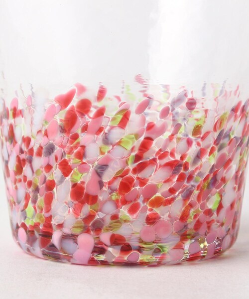 212 KITCHEN STORE（トゥワントゥキッチンストア）の「津軽びいどろ タンブラー M 舞う桜（グラス/マグカップ/タンブラー・レディース・その他・00）」の2枚目の写真