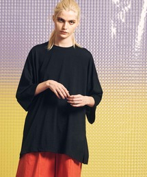 MAISON SPECIAL | 《ユニセックスアイテム》REDA ACTIVE/レダアクティブ ウォッシャブルウールプライムオーバーTシャツ 【MAISON SPECIAL/メゾンスペシャル】(Tシャツ/カットソー)