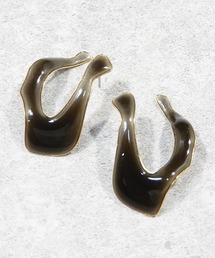 The Rule ザルール：Arcana pieced earring　カーブフープピアス