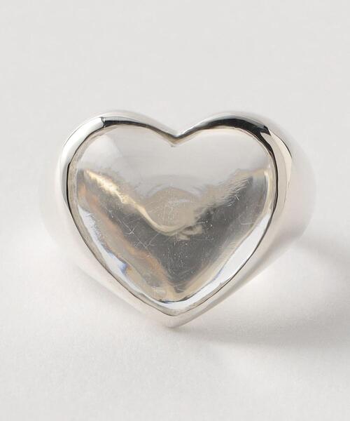 Steven Alan(スティーブンアラン)の「<ANNIKA INEZ>HEART RING LARGE/リング(リング・レディース・シルバー・6)」の3枚目の写真