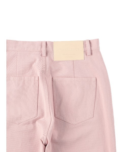 MIRO AMURETTE（ミロアミュレット）の「fit straight denim/セミフレアカラーデニム（デニムパンツ・レディース・チャコールグレー/ベビーピンク・SMALL/MEDIUM）」の21枚目の写真