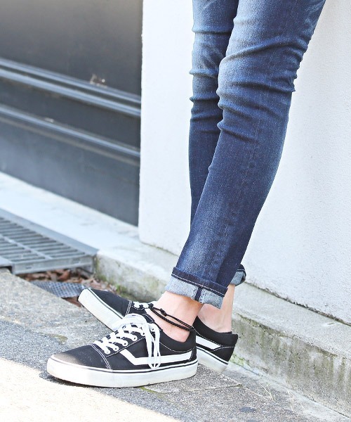 LUXSTYLE（ラグスタイル）の「ロープアンクレット（アンクレット・メンズ・ホワイト/ブラック/ブラウン/グレー/ブルー/グリーン・FREE）」の19枚目の写真