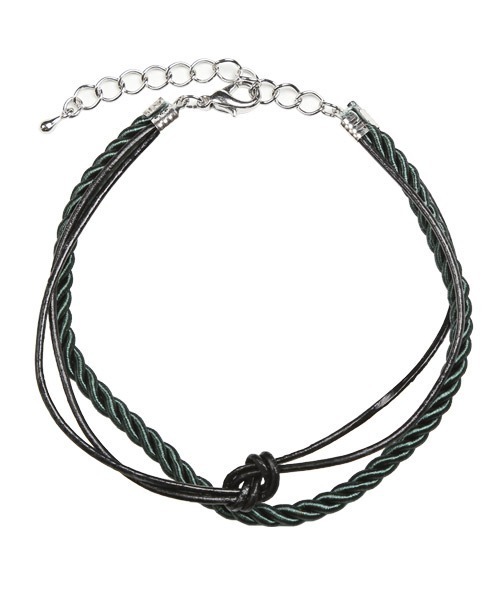 LUXSTYLE（ラグスタイル）の「ロープアンクレット（アンクレット・メンズ・ホワイト/ブラック/ブラウン/グレー/ブルー/グリーン・FREE）」の7枚目の写真