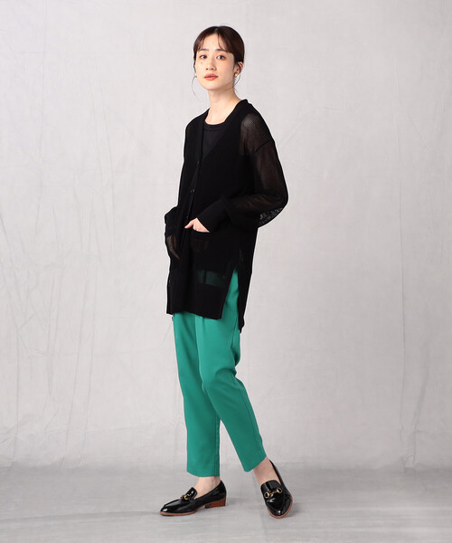 Comme　Ca　Mature（コムサマチュア）の「＜ウォッシャブル＞テーパード　カラーパンツ（その他パンツ・レディース・ピンク/ブラック/グリーン/ブルー・M/L）」の13枚目の写真