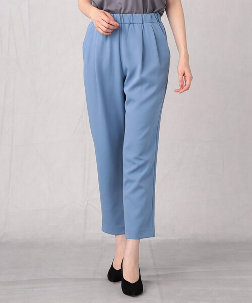 Comme　Ca　Mature（コムサマチュア）の「＜ウォッシャブル＞テーパード　カラーパンツ（その他パンツ・レディース・ピンク/ブラック/グリーン/ブルー・M/L）」の17枚目の写真