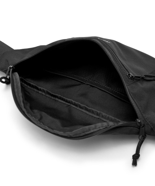 DEVICE（デバイス）の「Rename ミニロゴ ナイロン ウエストボディバッグ（ボディバッグ/ウエストポーチ・メンズ・ブラック・FREE）」の2枚目の写真