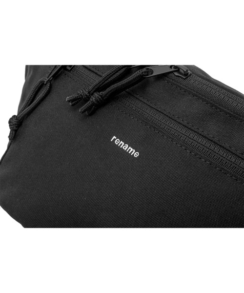 DEVICE（デバイス）の「Rename ミニロゴ ナイロン ウエストボディバッグ（ボディバッグ/ウエストポーチ・メンズ・ブラック・FREE）」の6枚目の写真