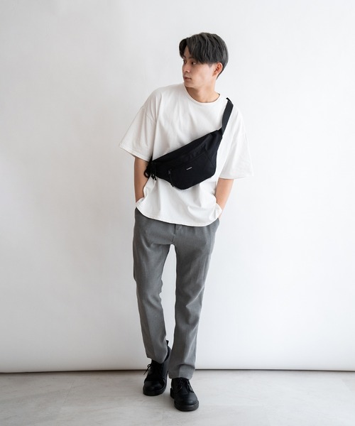 DEVICE（デバイス）の「Rename ミニロゴ ナイロン ウエストボディバッグ（ボディバッグ/ウエストポーチ・メンズ・ブラック・FREE）」の17枚目の写真