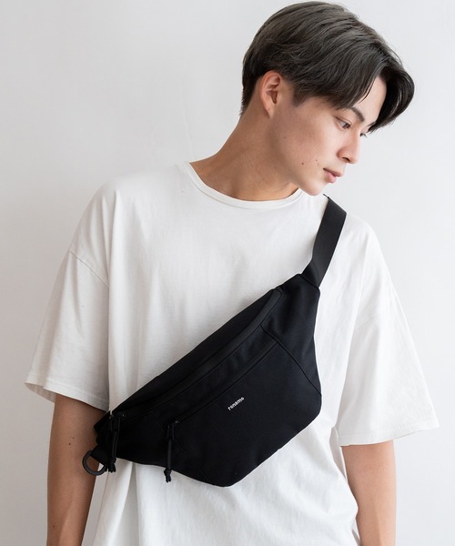 DEVICE（デバイス）の「Rename ミニロゴ ナイロン ウエストボディバッグ（ボディバッグ/ウエストポーチ・メンズ・ブラック・FREE）」の19枚目の写真