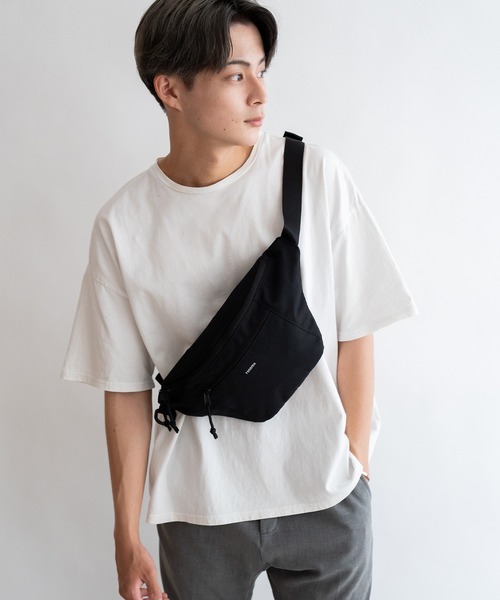 DEVICE（デバイス）の「Rename ミニロゴ ナイロン ウエストボディバッグ（ボディバッグ/ウエストポーチ・メンズ・ブラック・FREE）」の21枚目の写真