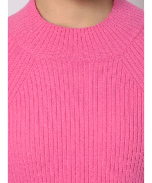 ELENDEEK（エレンディーク）の「ハイネックリブベルスリーブニット（ニット/セーター・レディース・オフホワイト/ピンク/ミント/ブラック・FREE）」の8枚目の写真