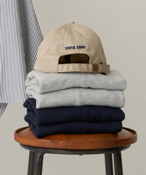 U.S. POLO ASSN.（ユーエスポロアッスン）の「【KIDS】【U.S. POLO ASSN/ユーエスポロアッスン】ワンポイント刺繍ツイルキャップ（キャップ・キッズ・ベージュ/ネイビー/グリーン/ブラウン/ダークグリーン/アイボリー/ブラウン系その他・ONE SIZE）」の8枚目の写真