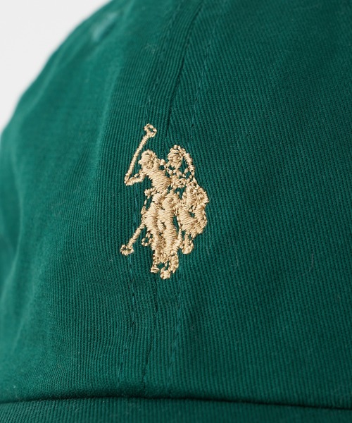 U.S. POLO ASSN.（ユーエスポロアッスン）の「【KIDS】【U.S. POLO ASSN/ユーエスポロアッスン】ワンポイント刺繍ツイルキャップ（キャップ・キッズ・ベージュ/ネイビー/グリーン/ブラウン/ダークグリーン/アイボリー/ブラウン系その他・ONE SIZE）」の14枚目の写真