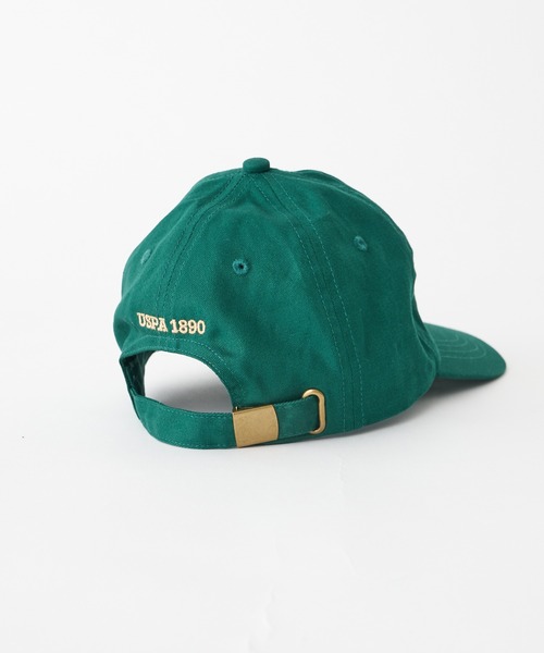 U.S. POLO ASSN.（ユーエスポロアッスン）の「【KIDS】【U.S. POLO ASSN/ユーエスポロアッスン】ワンポイント刺繍ツイルキャップ（キャップ・キッズ・ベージュ/ネイビー/グリーン/ブラウン/ダークグリーン/アイボリー/ブラウン系その他・ONE SIZE）」の13枚目の写真