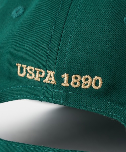 U.S. POLO ASSN.（ユーエスポロアッスン）の「【KIDS】【U.S. POLO ASSN/ユーエスポロアッスン】ワンポイント刺繍ツイルキャップ（キャップ・キッズ・ベージュ/ネイビー/グリーン/ブラウン/ダークグリーン/アイボリー/ブラウン系その他・ONE SIZE）」の15枚目の写真