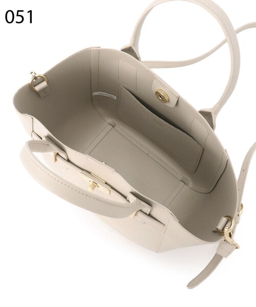 index（インデックス）の「◆ベルトデザインミドルトート【2WAY】（トートバッグ・レディース・ブラック/ライトベージュ・00）」の21枚目の写真