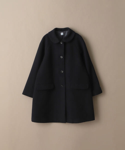 こども ビームス（コドモビームス）の「こども ビームス / ステンカラーコート（140～160cm）（ステンカラーコート・キッズ・ネイビー・140/150/160）」の2枚目の写真