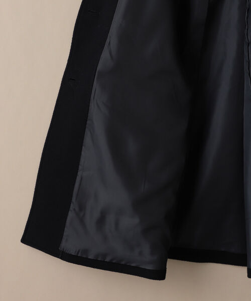 こども ビームス（コドモビームス）の「こども ビームス / ステンカラーコート（140～160cm）（ステンカラーコート・キッズ・ネイビー・140/150/160）」の5枚目の写真