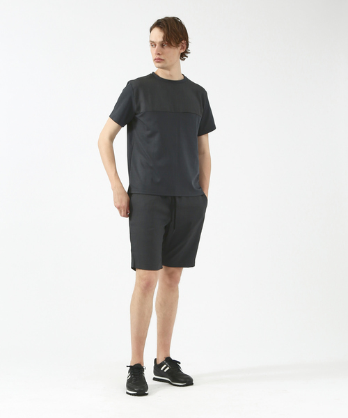 5351 POUR LES HOMMES(ゴーサンゴーイチプールオム)の「【BLANC】【セットアップ対応】ポリツイルショーツ(その他パンツ・メンズ・ブラック/チャコールグレー/グレー・48/44/46)」の17枚目の写真