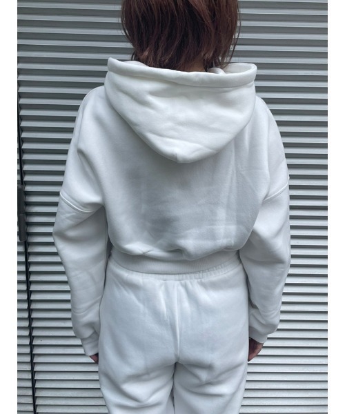 ENVYM（アンビー）の「エンブレムショートＰＯ（スウェット・レディース・ホワイト/ブラック・FREE）」の13枚目の写真