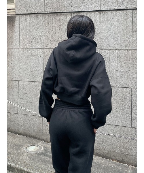 ENVYM（アンビー）の「エンブレムショートＰＯ（スウェット・レディース・ホワイト/ブラック・FREE）」の17枚目の写真