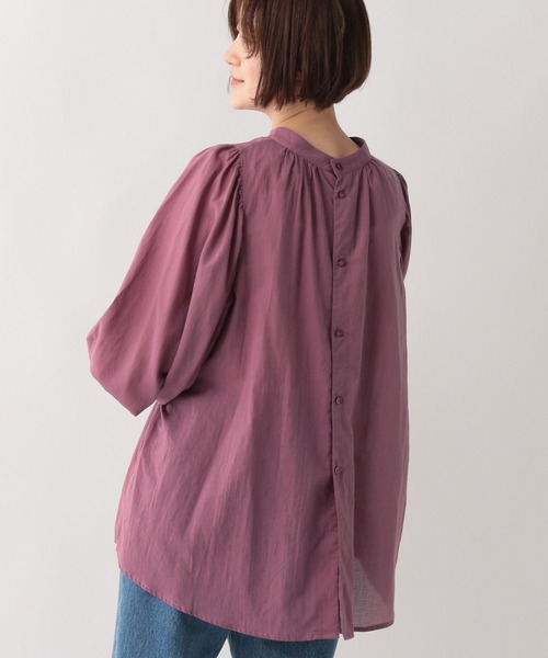 A part by（アパートバイ）の「ソデボリュームブラウス　353195（シャツ/ブラウス・レディース・ブラック/ピンク/アイボリー・FREE）」の11枚目の写真