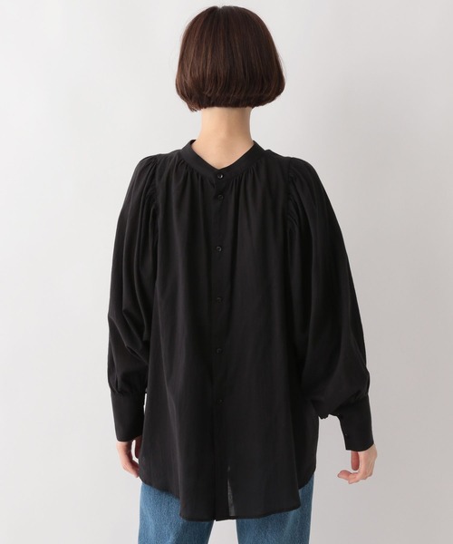 A part by（アパートバイ）の「ソデボリュームブラウス　353195（シャツ/ブラウス・レディース・ブラック/ピンク/アイボリー・FREE）」の15枚目の写真