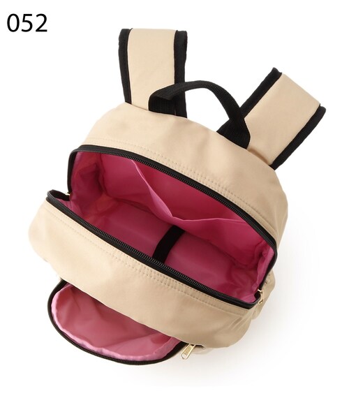 SHOO・LA・RUE（シューラルー）の「◆サテンリボンリュック（バックパック/リュック・キッズ・ベージュ/ネイビー/ライトパープル・00）」の8枚目の写真