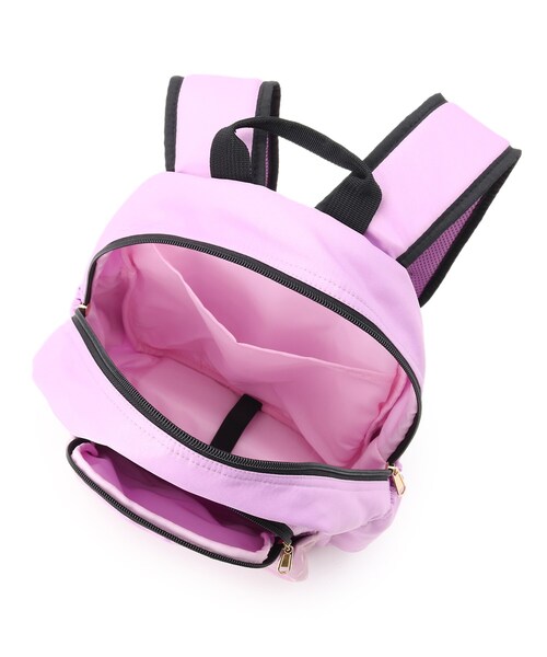 SHOO・LA・RUE（シューラルー）の「◆サテンリボンリュック（バックパック/リュック・キッズ・ベージュ/ネイビー/ライトパープル・00）」の10枚目の写真